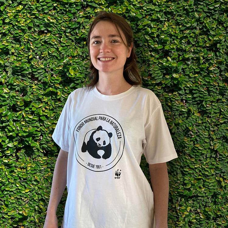 camiseta vintage WWF (Fondo Mundial para la Naturaleza) 