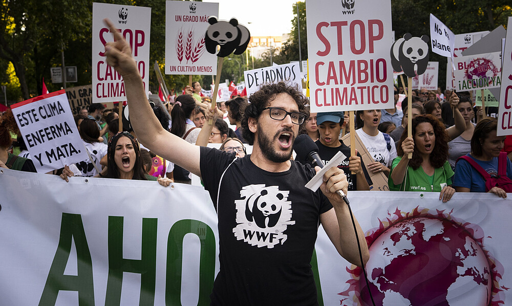 Manifestación por el Clima en Madrid 27 de septiembre de 2019