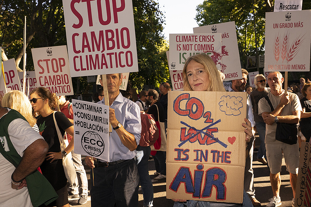 Huelga del clima en Madrid 