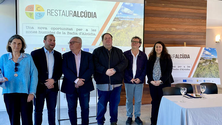 Junto con el Ajuntament d´Alcúdia y la UIB lanzamos un proyecto que restaurará un corredor ecológico en la Albufera de Mallorca con fondos europeos